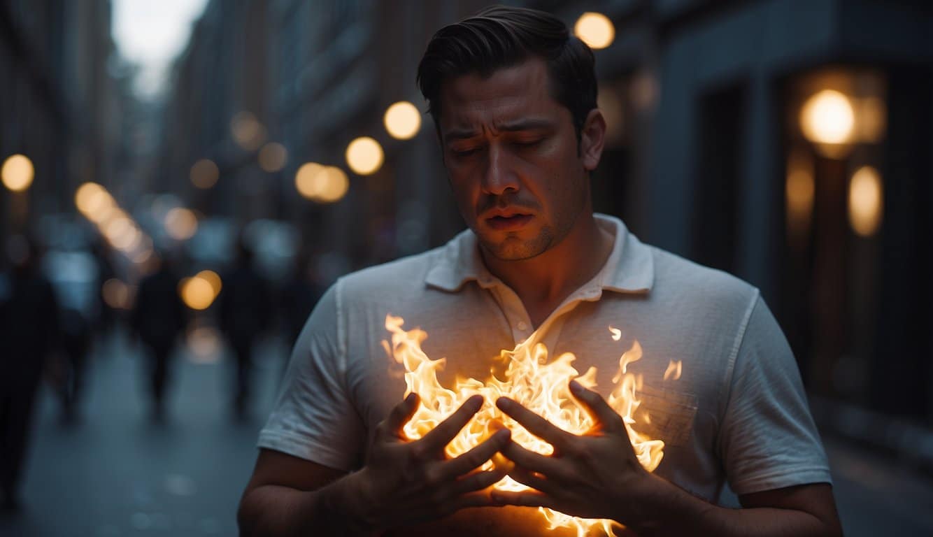 Brennen in der Brust Psyche Ursachen und Behandlungsansätze