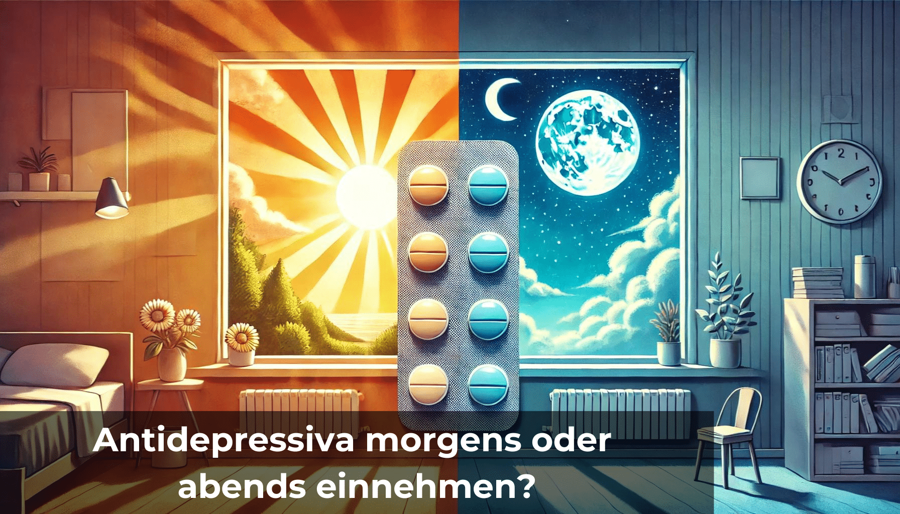Antidepressiva oder abends wann einnehmen?